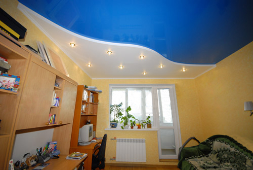 Натяжные потолки в детской комнате в Астрахани - РСС Элит