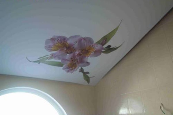 Натяжные потолки в ванной в Астрахани - РСС Элит