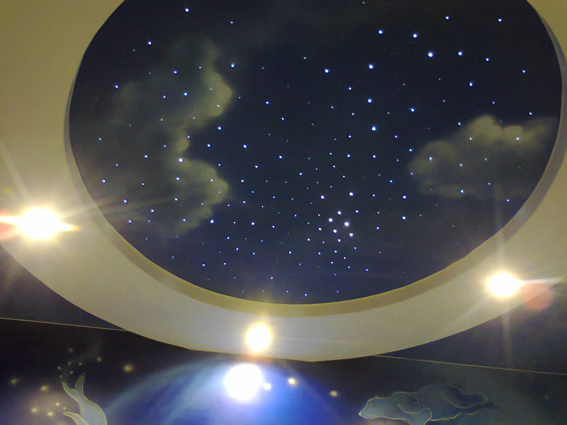 Натяжные потолки «Звёздное небо» в Астрахани - РСС Элит